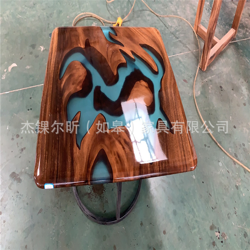 北欧实木长方形餐桌书桌茶几