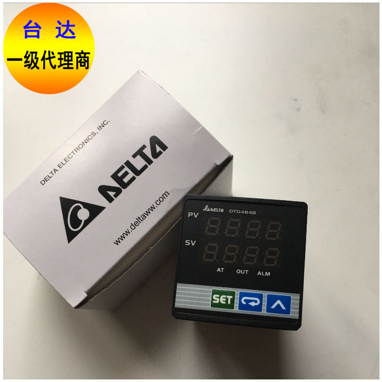 台达温控器DTK4896V01高亮LCD显示,48*96,Pt电阻/热电偶输入现货