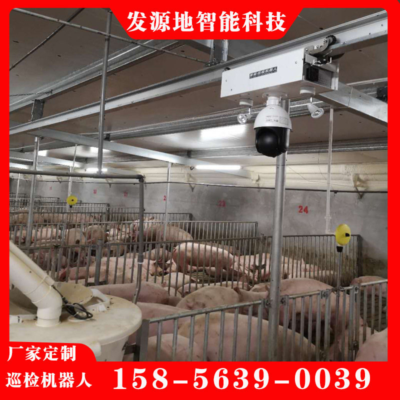 猪舍巡检机器人 农业大棚轨道巡检机器人 同步视频录像 红外测温