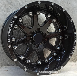 F991526 20寸 盛博 个性改装越野四驱4x4负值汽车铝合金轮毂轮辋
