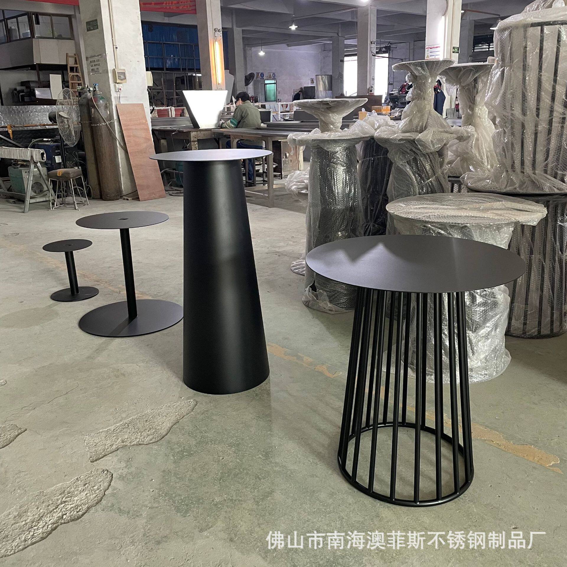 厂家直销不锈钢铁艺桌腿支架多种款式桌子桌脚餐台铁艺脚架配件