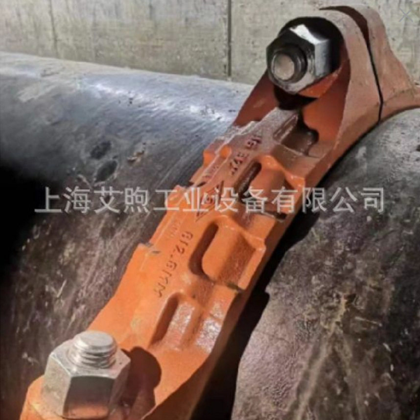 28-32寸大管径给排水管道沟槽式刚性卡箍重负荷管端安装挠性接头