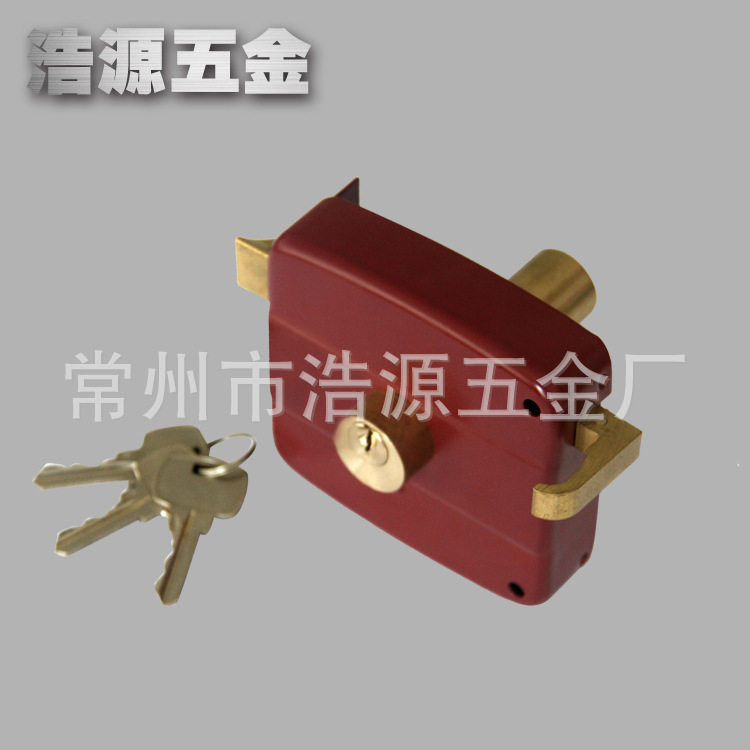厂家生产门锁机械门锁6682通道防盗锁插芯锁质量保障