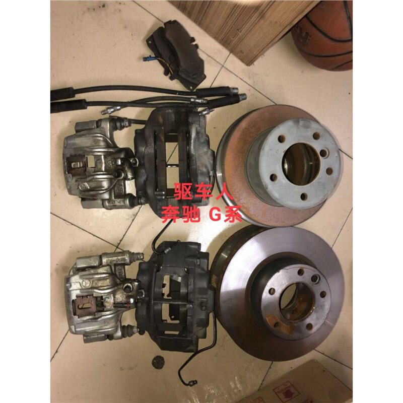 适用奔驰G500刹车分泵 g63 G55 G400 G350刹车卡钳刹车盘