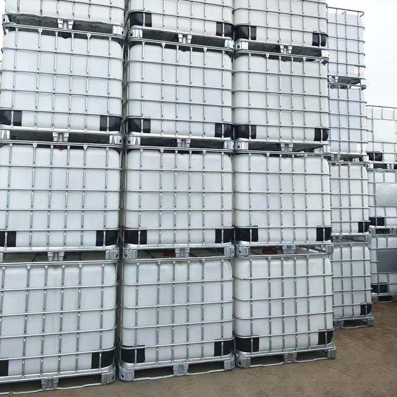 ibc吨桶带铁架1000升方形集装桶1000kg化工周转塑料方桶