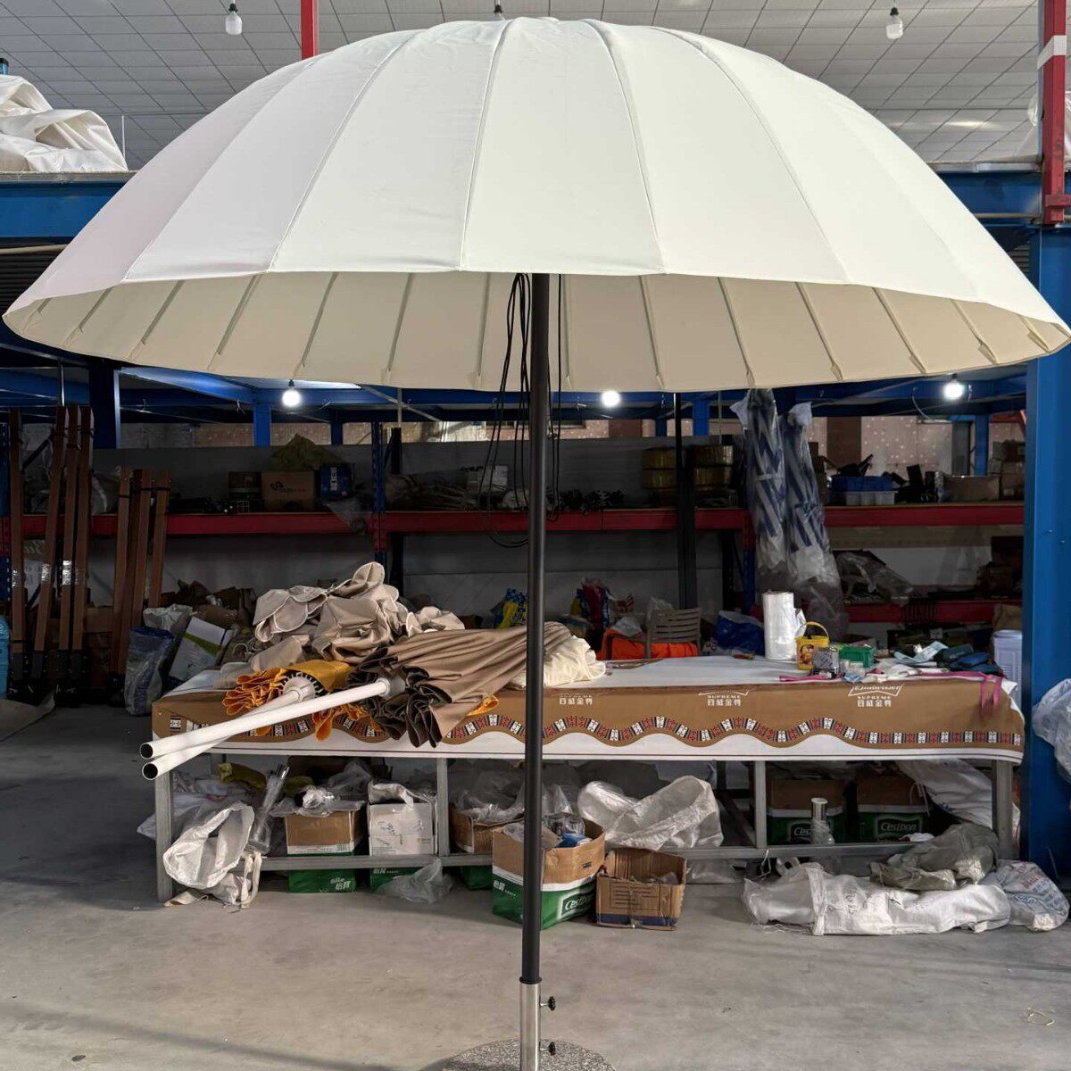 创意设计户外遮阳伞庭院带坐垫个性样板房酒店休闲网红太阳伞