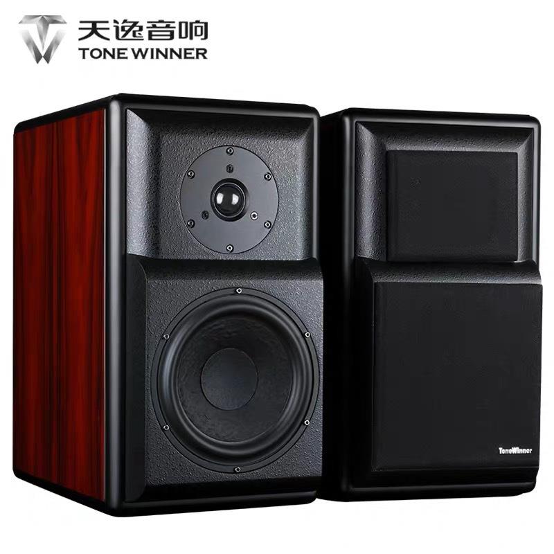 天逸TD-3童笛三号音箱发烧HI-FI书架音箱木质2.0无源专业音响