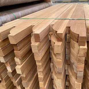 南美柚木原木木材巴新菠萝格实木圆柱园林古建户外工程防腐木板