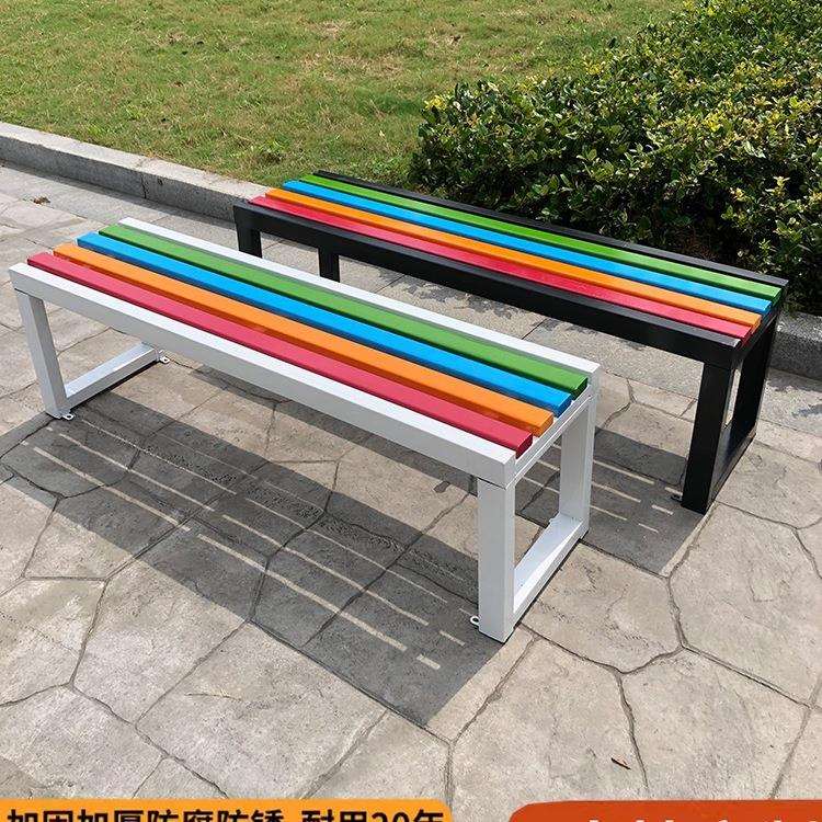 户外休息椅室外椅子园林公园椅子长椅排椅长条椅长凳子广场休闲椅