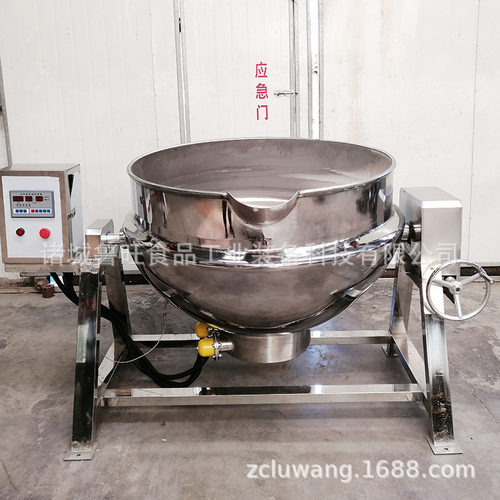 炼蜜夹层锅 浓缩骨汤可倾夹层锅 豆汁煮锅