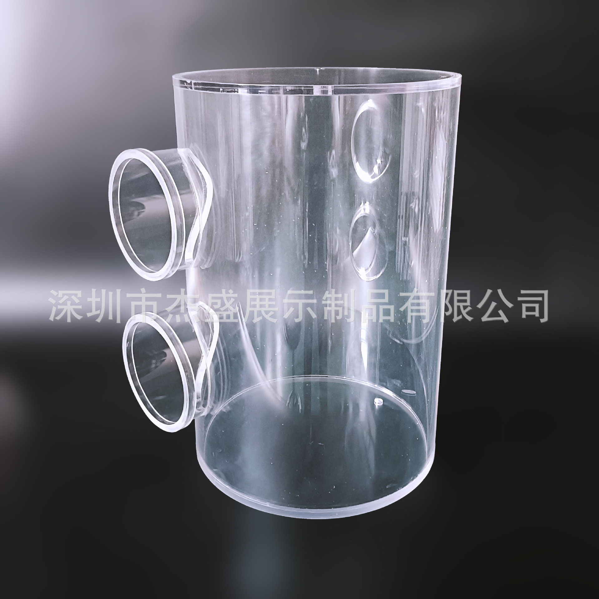 透明圆形压力容器测压罐加工