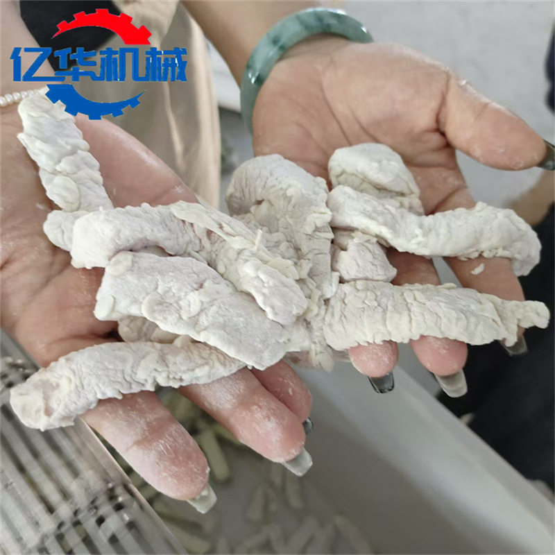 小酥肉滚筒上粉机 鸡米花裹粉油炸设备 全自动大虾滚筒裹粉机