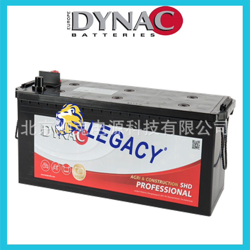 DYNAC蓄电池SHD6501112V150AH工程车辆起动机电池CCA1150A