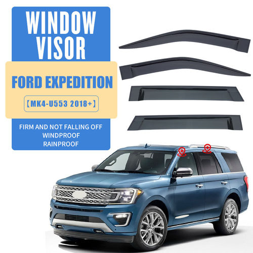 适用福特征服者车窗晴雨挡雨板车窗雨眉EXPEDITION Window visor
