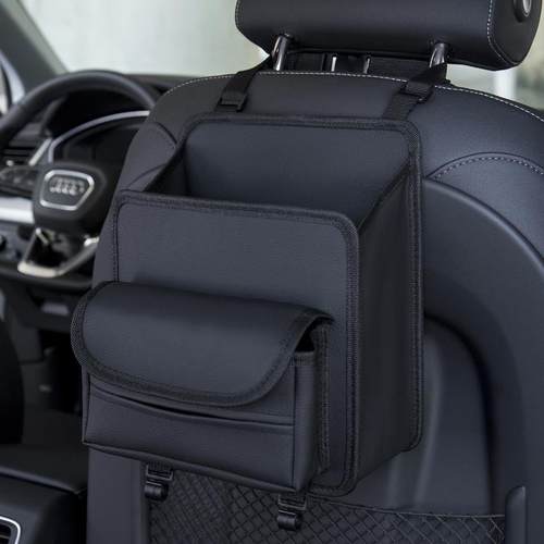 汽车座椅后背置物袋挂包书架箱放抽纸后排收纳盒自驾游车载上用品