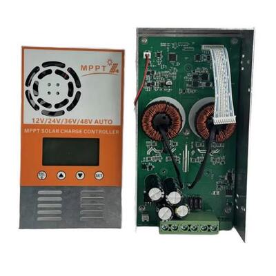 厂家现太阳能控制QBV器12V2436V48V自动别10-6V0A光伏M识PPT控制