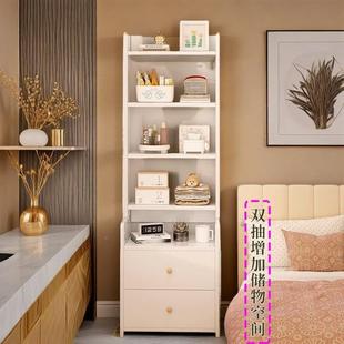 yhu书架置物架落厅地建议家用多层客储4DikeNf8物柜窄缝小书柜柜
