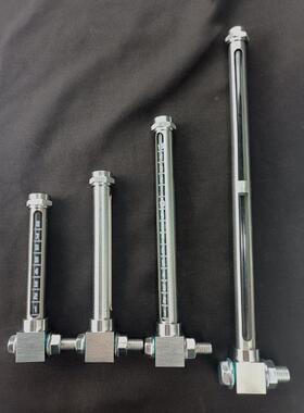 接螺耐纹3活04不锈钢管状英玻璃管液位石计水位SS304-YW计油标高