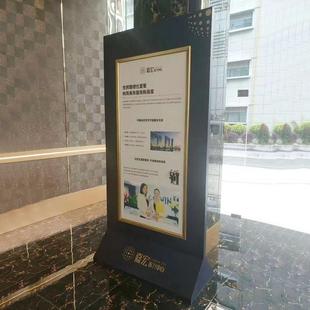 厂429家定制牌不锈钢学立牌指示牌指示校牌组装 立移动导视牌