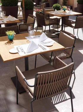 户室靠背阳台藤椅露台院休闲椅子外花SM-021园别墅院子藤庭编椅外