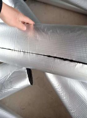 开口自粘式橡塑管09876防阻燃隔火热橡塑管黑保塑温橡色管