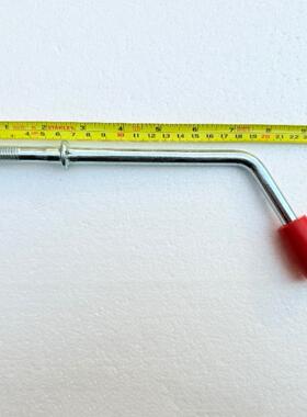 爱科卡螺丝手柄摇柄olk拖挂箍房车导a向1轮卡子手摇杆