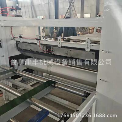 覆JF自钢动吸盘玻贴片彩板贴面机镁板免涂胶膜不干胶夹芯板贴合机