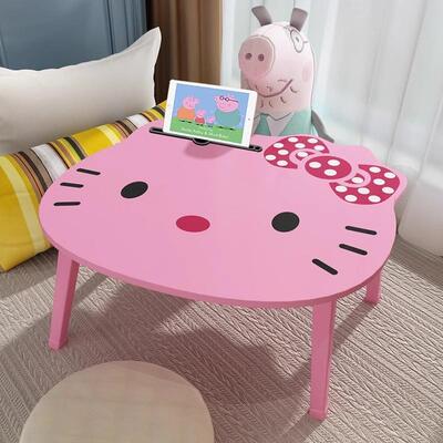 床上折叠桌上子床小桌子书桌卧室GDN小坐毯上地可爱折叠桌电脑书