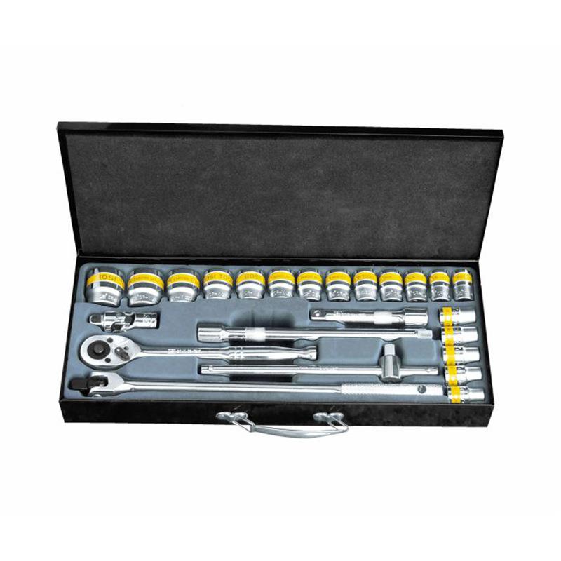 BS511125工25件套精品型具12.公5m系m列制双色套筒组套BS511125