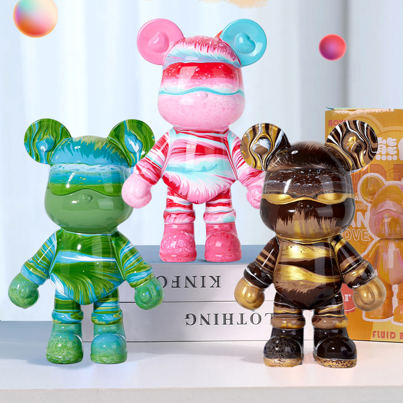 流體兔暴力熊手工DIY顏料材料