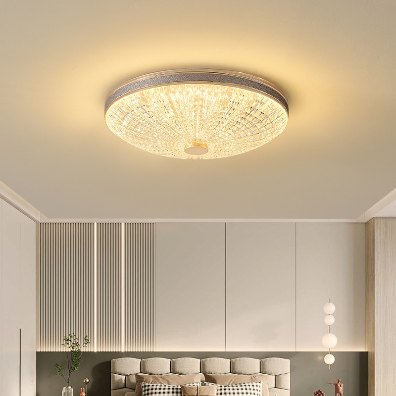 2023新款吸顶灯卧室灯现代简约大气圆形过道玄关书房LED吸顶灯