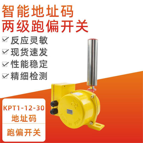 KWDZMLS-II地址码两级跑偏开关控制箱HFICDT1-12-30输送带防偏