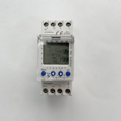 2ChannelTimer可编程时控开关AHC812可编程定时开关220V16A