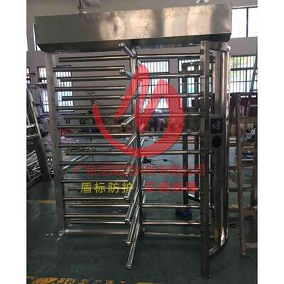 三翼不锈钢旋转闸刷卡门禁旋转闸门小区封闭式通道刷卡单人通行