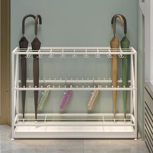 雨伞架商用酒店大堂收纳架家用置物架落地玄关服装店商超门口存放