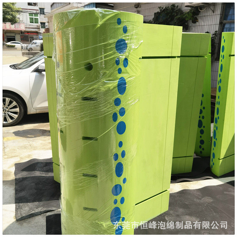 定制EVA水上泡沫浮船 乐园泡沫漂浮板 不吸水浮力泡沫道具
