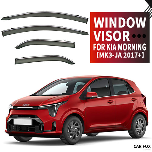 适用于起亚KIA Morning Window visor车窗晴雨挡雨遮阳扰流板