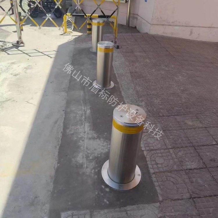 升降路桩隔离柱小区学校车站机场道路阻拦液压自动路障防撞柱定做