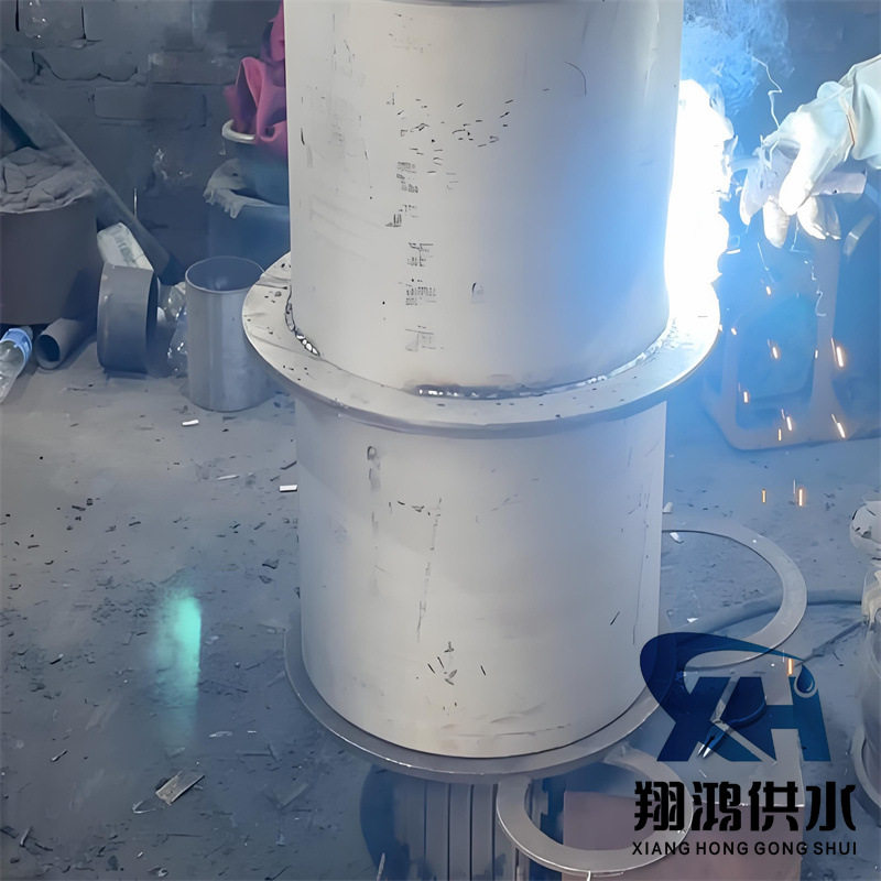 304/316L不锈钢防水套管柔性刚性防水套管焊接化工专用加长翼环