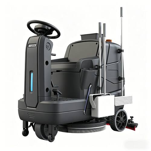 BIOCCE BC600 锂电驾驶式洗地机 商场工业清洗