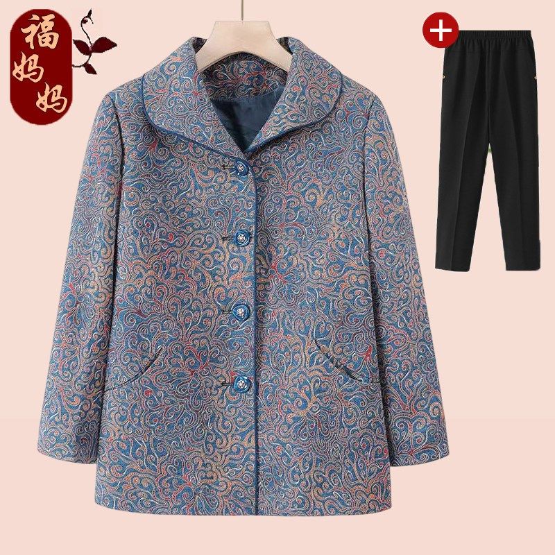 速发高太质丨老妈妈丨中送年人奶奶春秋装外套秋冬加绒老人太品衣,女装/女士精品,秀禾服,淘宝优惠券,粉丝福利购,淘宝优惠卷