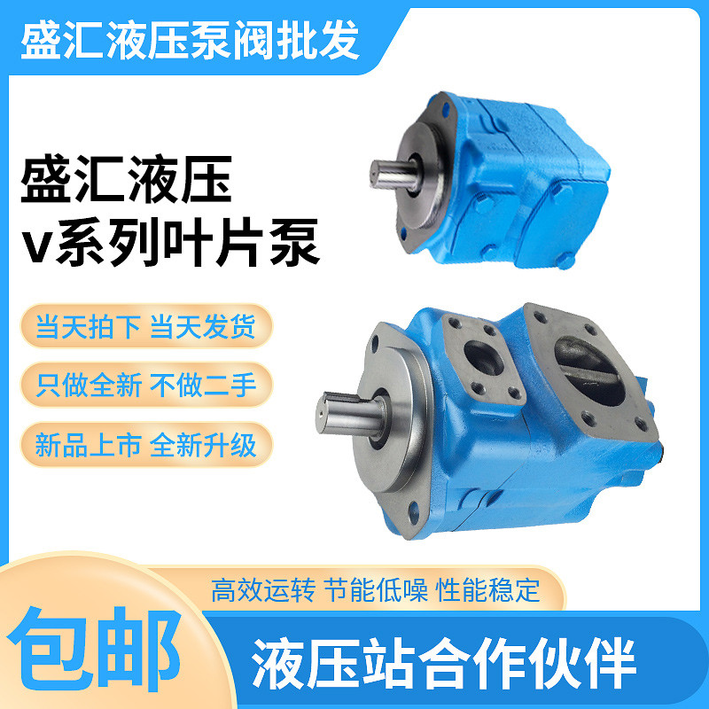 速发威格士高压双联叶片泵45V/5V/25V-20V注塑机液压油125V-21A/