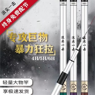 速发武汉击老师浪尖一邓钓手竿超轻超硬台钓竿鲢鳙竿