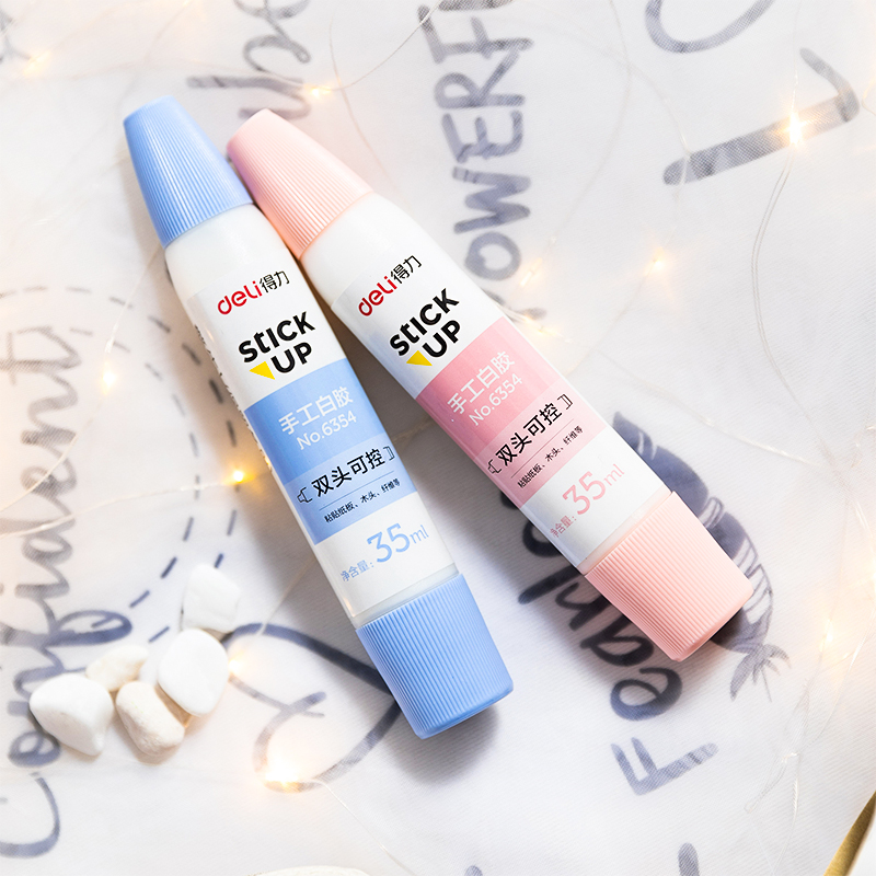 速发双头白乳速手工胶学生胶干儿童木工力可水洗强胶白胶