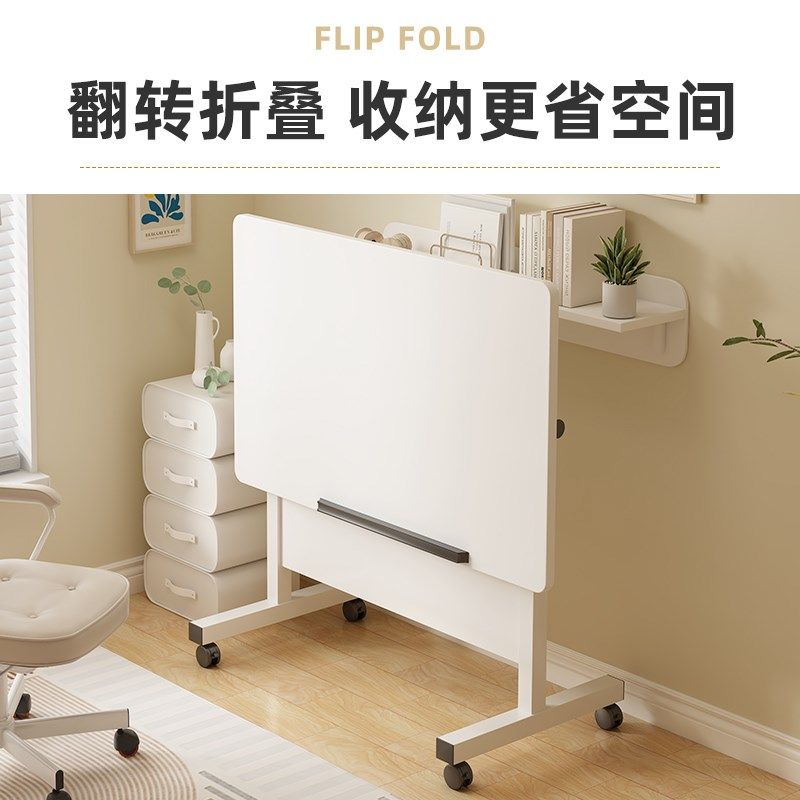 速发床边桌可移动床上电脑桌懒人桌子升降桌家用写字桌折叠桌
