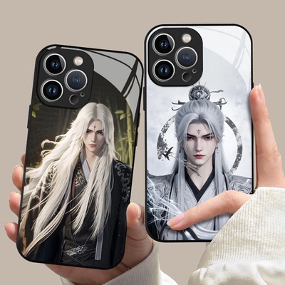 王林手机壳苹果16华为pura70仙逆iPhone15promax小米14王麻子mate60国漫vivo周边OPPO动漫13国风12玻璃11个性