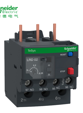 施耐德热继电器LRD（国产）适配LC1D接触器LRD12CLRD3322C