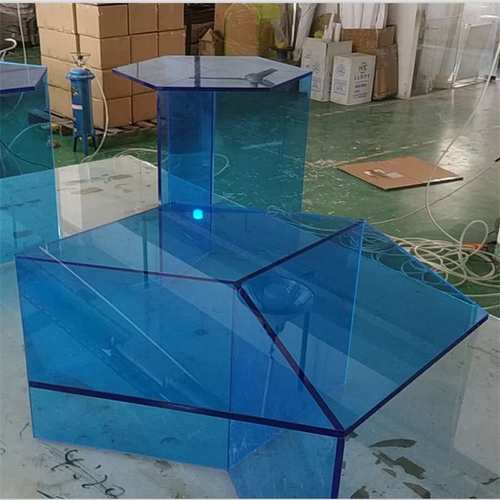 制作亚克力家具各种规格亚克力桌子发光有机玻璃椅子七彩灯光桌椅