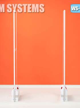 声磁亚克力防盗门 WS-S700 透明声磁超市防盗感应报警门禁 58KHz