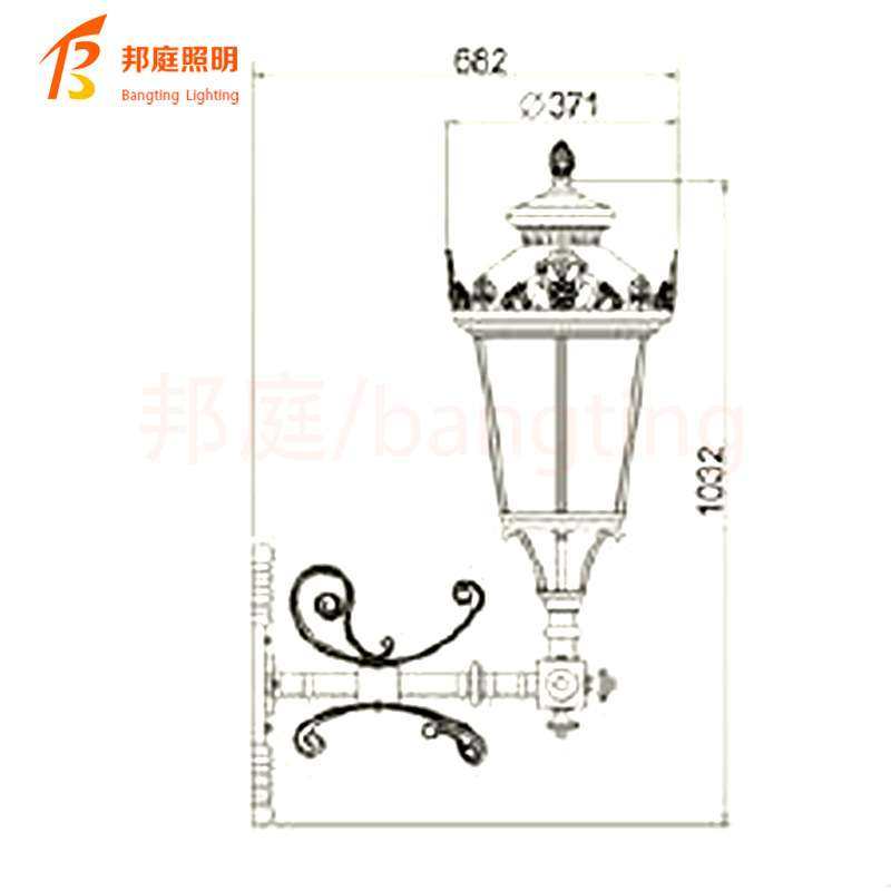 欧式户外墙壁灯复古室外灯饰防水阳台灯走廊过道灯创意大门庭院灯,基础建材,建筑模板,淘宝优惠券,粉丝福利购,淘宝优惠卷